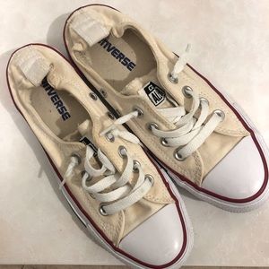 Converse Women's Chuck Taylor All Star Shoreline Slip On Shoes - off-white Sz. 6